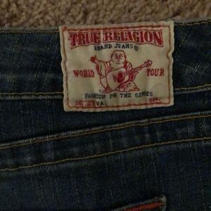 True Religion-mini Jean skirt
